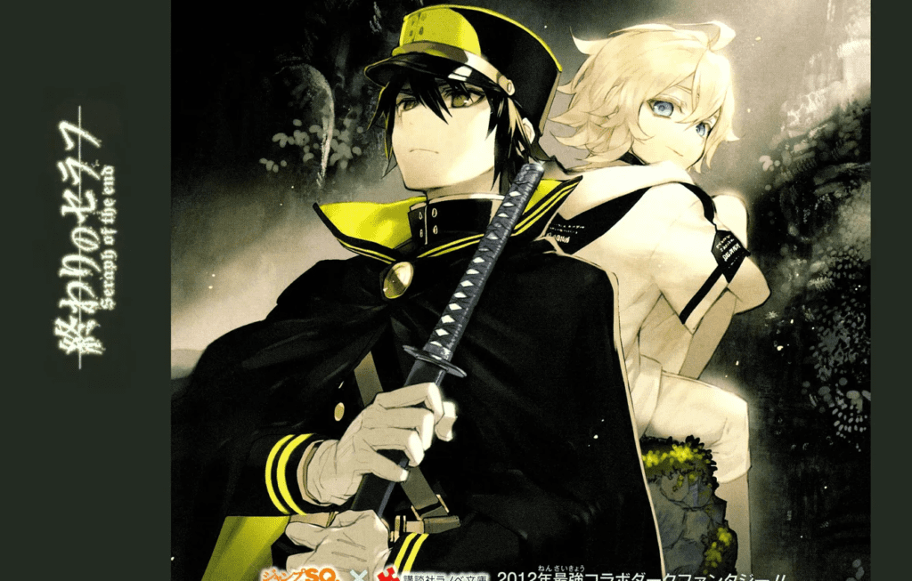 action anime - seraph of the end